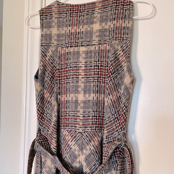 Maple Anthropologie plaid wool dress ASO Rory Gilmore - Picture 14 of 16